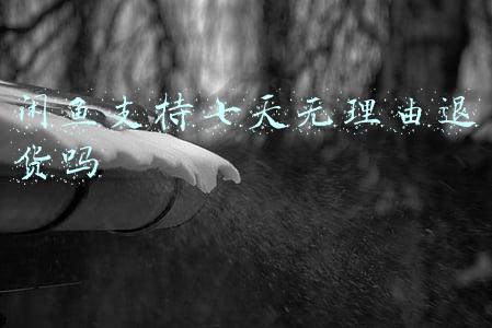 闲鱼支持七天无理由退货吗