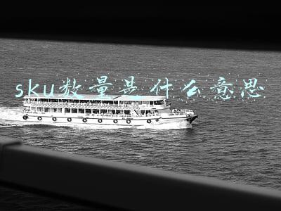 sku数量是什么意思