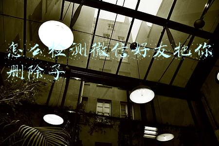 怎么检测微信好友把你删除了