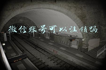 微信账号可以注销吗