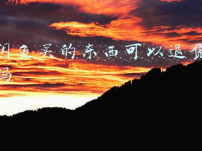 闲鱼买的东西可以退货吗