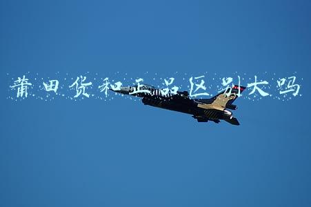 莆田货和正品区别大吗