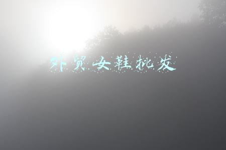 外贸女鞋批发