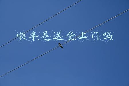 顺丰是送货上门吗