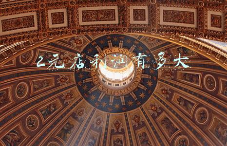 2元店利润有多大