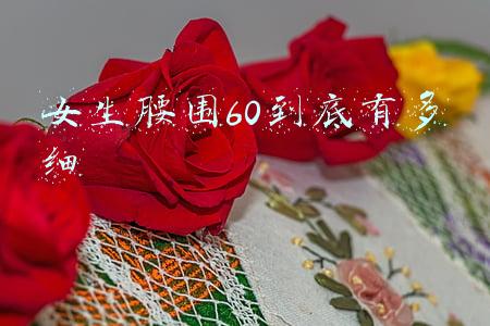 女生腰围60到底有多细