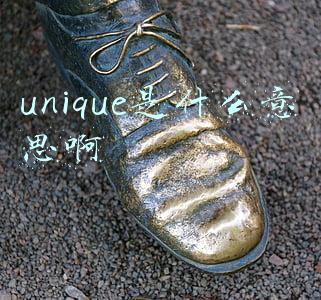 unique是什么意思啊