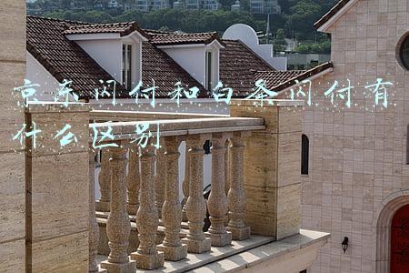 京东闪付和白条闪付有什么区别