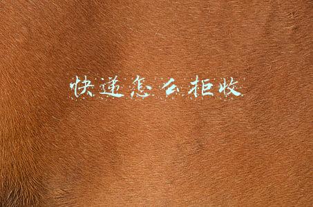 快递怎么拒收