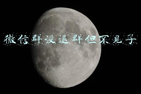 微信群没退群但不见了