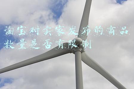 淘宝对卖家发布的商品数量是否有限制