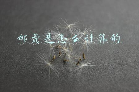 邮费是怎么计算的