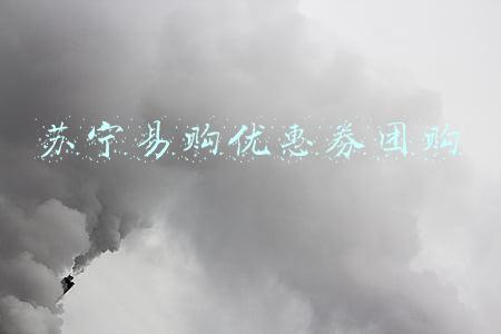 苏宁易购优惠券团购