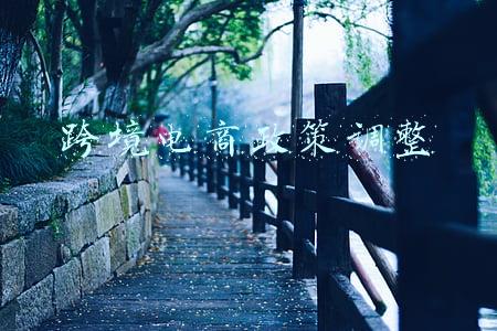 跨境电商政策调整