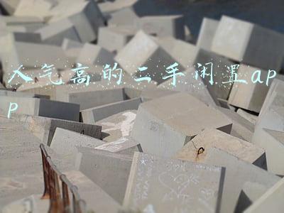 人气高的二手闲置app