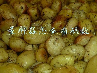 量脚器怎么看码数