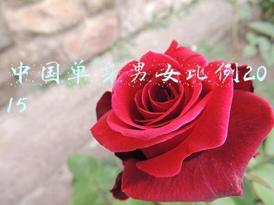 中国单身男女比例2015