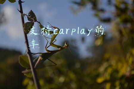 支持carplay的车