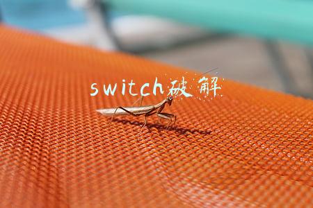 switch破解