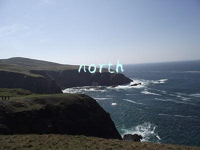 north