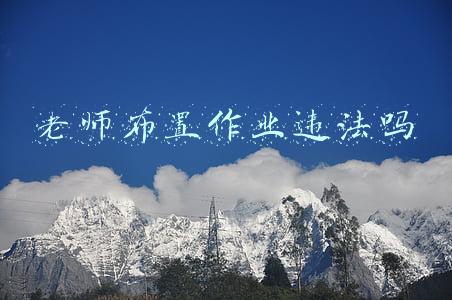 老师布置作业违法吗