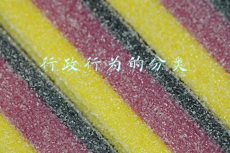 行政行为的分类