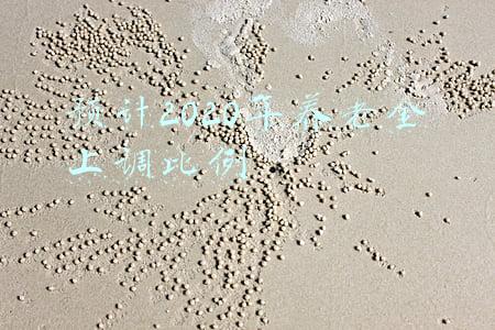 预计2020年养老金上调比例