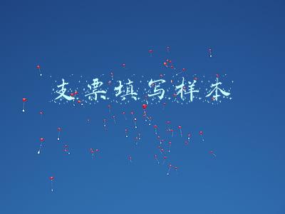 支票填写样本金额(支票盖章与金额填写的注意事项)
