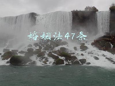 婚姻法47条