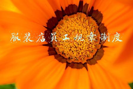 服装店员工规章制度管理制度2021年(开店做生意，不可以做甩手掌柜，一定要善于管理)