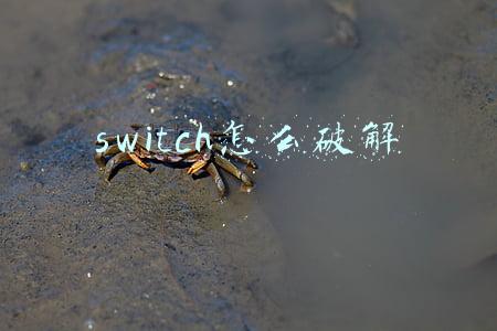 switch怎么破解
