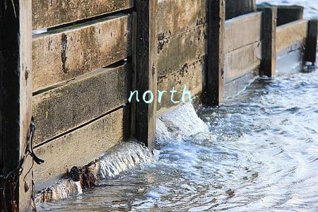 north